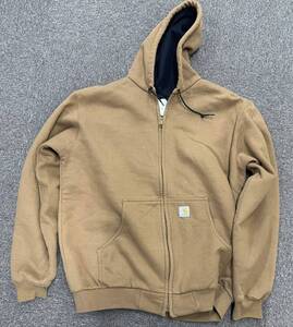 O216-I71-698 Carhartt カーハート J149 BRN メンズ パーカー アウター 上着 ブラウン 身丈約73cm 肩幅約57cm 袖丈約66cm