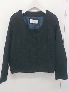 ◇ BEAMS LIGHTS ビームス ライツ 長袖 ブルゾン ジャケット サイズ36 ブラック レディース