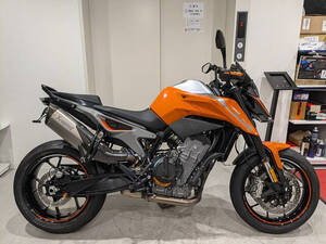 【TOKYO BAY】ＫＴＭ ７９０ＤＵＫE 中古車 アクラポビッチマフラー・スクリーン・フェンダーレス・ETC