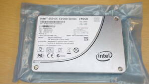 【データセンターSSD・SATA6Gbps・240GB】 Intel純正 DCシリーズ 20nm Read最大500MB/s MTBF200万時間 7mm厚