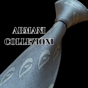 ★ARMANI COLLEZIONI★　グレー系　総柄　イタリア製