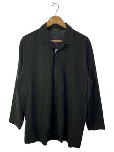 Y’s for men◆90s/オープンカラー/長袖シャツ/コットン/KHK/MO-T52-026