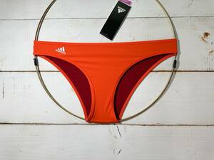 【即決】adidas アディダス 女性用 ビーチバレー ビキニ ショーツ 水着 ブルマ Orange 海外XS