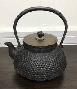 南部鉄器 急須　鉄瓶 茶道具 南部鉄瓶 茶器 鉄器 煎茶道具 和モダン【2408-2 A-4 BV】