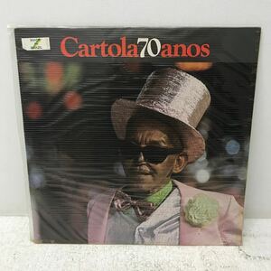 I0614E3 カルトーラ Cartola 70 anot LP レコード 音楽 洋楽 海外輸入盤 ブラジル ワールドミュージック サンバ RCA / 
