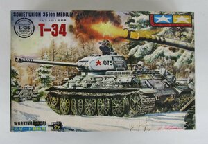 小鹿タミヤ　1/35　T-34【ジャンク】mtt032801