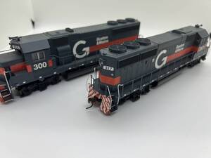 ATHEARN GP40-2#317#300 Guilford 2両