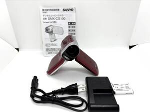 ☆極上美品☆SANYO サンヨー xacti DMX-CG100 デジタルビデオカメラ　廃版品　#3153