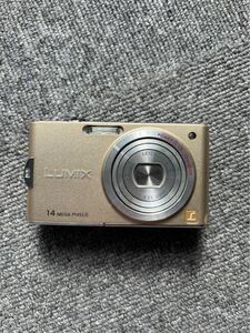 Panasonic LUMIX DMC-FX66 デジタルカメラ デジカメ　ゴールド系 動作通電未確認 38js-1-2