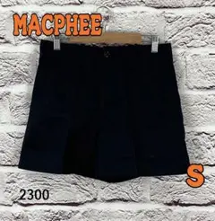 ☆9699P☆ MACPHEE ショートパンツ ネイビー