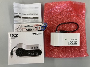 TASCAM タスカム iXZ MIC&GUITAR INTERFACE マイク & ギター インターフェイス