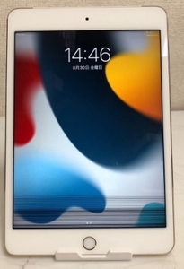 Apple iPad mini 4 Wi-Fi + Cellular A1550 16GB MK712J/A ゴールド シリアル:DLXQC884GHMJ★ 動作OK ★