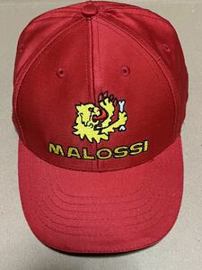 MALOSSI BASEBALL CAP(red)(free)(original)(end of production) 2000 vintage rare