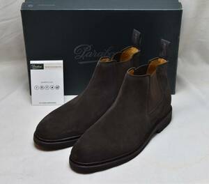 SALE!! パラブーツ paraboot 　シャンフォール　CHAMFORT　VEL TOGO 濃茶スエード　128448-6.5　25-25.5cm相当　 未使用品　 フランス製