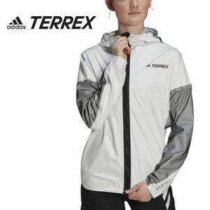 新品未使用 adidas【XL】テレックス ジャケット 定価3.3万 アディダス 防水 レイン スポーツ 運動 上着 アウター ランニング TERREX 3326