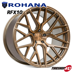 4本セット ロハナ Rohana RFX10 21x9.0J 9J +42 21x10.5J +45 5/130 BB ブロンズ PIRELLI P-ZERO PZ4 275/35R21 315/30R21 PORSCHE