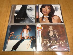 【即決送料込み】Brandy アルバム4枚セット / ブランディー / Never Say Never / Full Moon / Afrodisiac / The Best Of Brandy