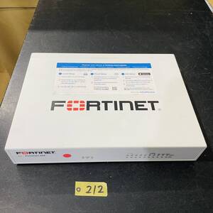 (ヤ)〇212【通電OK】Fortinet FortiGate 60F FG-60F 次世代ファイアウォール FW SD-WAN セキュリティ ドリブンネットワーキング FortiOS