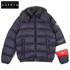 国内正規/ MONCLER モンクレール WILLM ウィリム フード付ダウン ジャケット 3 ネイビー メンズ