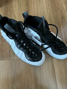 【新品未使用未着用タグ付き】Nike Air Foamposite One White and Black サイズ:US8.5 26.5㎝