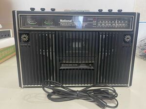 national ナショナル　RS-457 ラジオ　ステレオカセットレコーダー