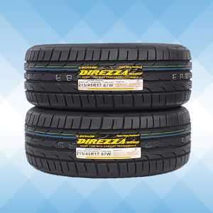 215/45R17 87W DUNLOP ダンロップ ディレッツァ DIREZZA DZ102 23年製 送料無料 2本税込 \21,400より 1