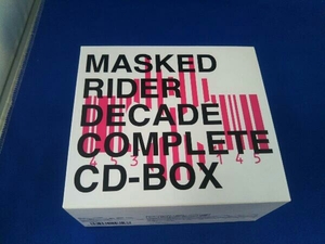 (キッズ) CD 仮面ライダーディケイド:MASKED RIDER DECADE COMPLETE CD-BOX(DVD付)