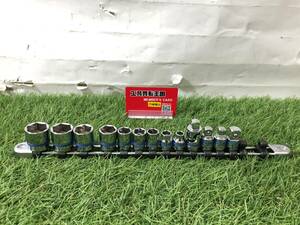 中古品 ハンドツール Nepros 3/8ソケットセット 6角 ※13pcs 自動車 オートバイ.メンテナンス.DIY. IT58VPTXTSRY