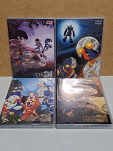 キカイダー01 THE ANIMATION 全4巻 # 石ノ森章太郎 原作 / 国内アニメ セル版 中古 DVD 4本