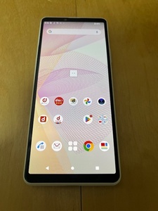 【とても綺麗です】Docomo Xperia 10 III SO-52B ホワイト SIMフリー　残債なし 52664