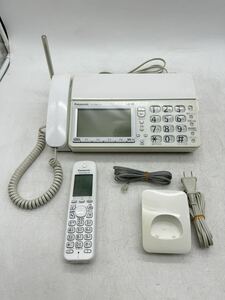 【1円スタート】Panasonic KX-PD601DL-W パーソナルファックス おたっくす コードレス子機 KX-FKD502-W 電話機 FAX パナソニック DM0606N