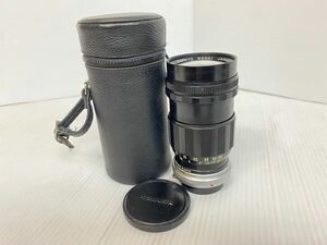 KOMURA カメラレンズ 三協工機 SANKYO KOHKI f=135mm 1:2.8 ケース付き made in japan 当時物 レトロ カメラ用品