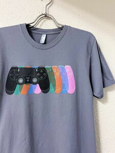 Playstation プレイステーション ゲームコントローラー　Tシャツ 