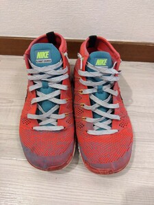 【w111】 NIKE ナイキ FREE FLYKNIT CHUKKA フリー フライニット チャッカ 639700-600 24.5cm