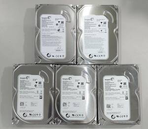 KN2572 【中古品】5個セット Seagate ST3500418AS ST500DM002 HDD 500GB