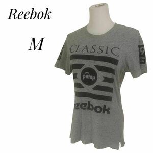 Reebok リーボック　レディース　半袖　Tシャツ　グレー　M