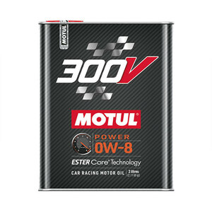 = 正規品 =　MOTUL モチュール 300V POWER 【0W8】2L ★四輪専用★