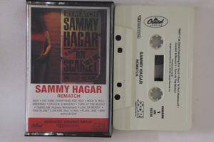 米Cassette Sammy Hagar Rematch 4N16336 CAPITOL /00110