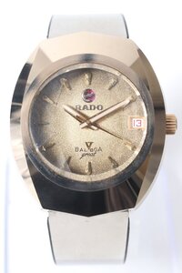 ★RADO ラドー BALBOA バルボア V great グレート カットガラス 自動巻き デイト メンズ 腕時計 5434-TE