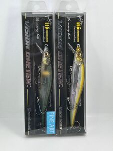 金曜終了 メガバス ビジョン ワンテン 未開封 2個セット FA KISYU AYU / HT ITO TENNESSEE SHAD VISION 110 ONETEN