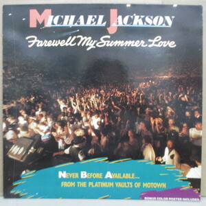 MICHAEL JACKSON-Farewell My Summer Love (UK/EU Orig.LP+Poste