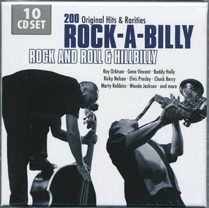 未開封 Rock-A-Billy vol.2 10CD 10枚組 ロカビリー2 オムニバス 200曲 エルヴィス・プレスリー デイル・ホーキンス レターパック発送等