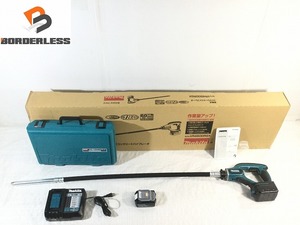 ☆未使用品☆makita マキタ 18V 充電式コンクリートバイブレーター VR450DRGX バッテリ2個(18V6.0Ah) 充電器付 コードレス 92765