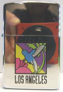 93年’レギュラー ZIPPO ”HUMMING BIRD LOS ANGELES”未使用　新品　