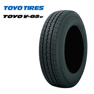 送料無料 トーヨータイヤ ビジネス ラジアルタイヤ 【1本単品 新品】 TOYO TIRES V-02e ブイゼロツーイー 165/80R13 90