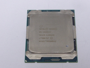 INTEL Server用 CPU XEON E5-2699v4 22コア44スレッド 2.20GHZ SR2JS FCLGA2011-3 CPUのみ 起動確認済です