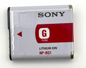 ◆送料無料◆ SONY NP-BG1 型のリチウムイオンバッテリー【充電確認済み】20241018-66