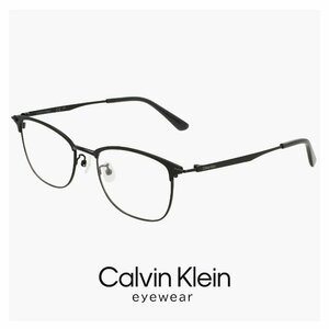 新品 メンズ カルバンクライン メガネ ck24107lb-001 51mm calvin klein 眼鏡 サーモント ブロー 型 フルリム titanium チタン フレーム