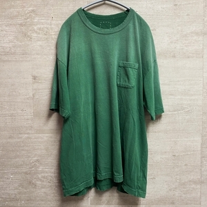  visvim ビズヴィム Jumbo Tee S/S Crash 半袖Tシャツ グリーン系 size4【中目黒B08】