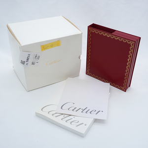 ⑪-12[11285]カルティエ Cartier カルチェマスト21 クロノスカフ 外紙箱・取説